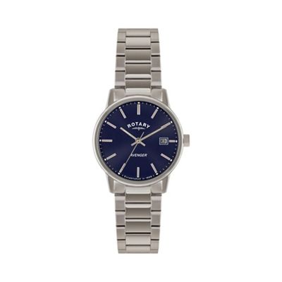 Mens 'Avenger' blue dial bracelet watch gb02874/05